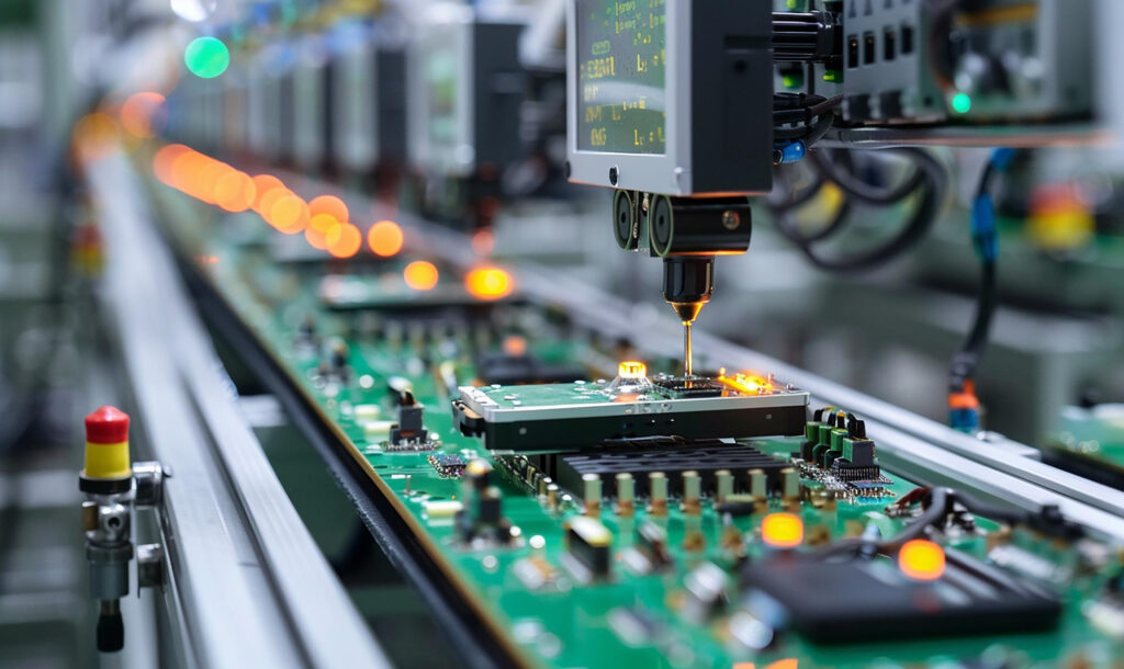 Automated circuit board manufacturing process